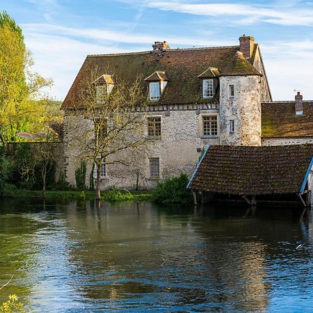 Villa Le Prieuré au bord de l'eau à Marnay-sur-Seine Extérieur photo