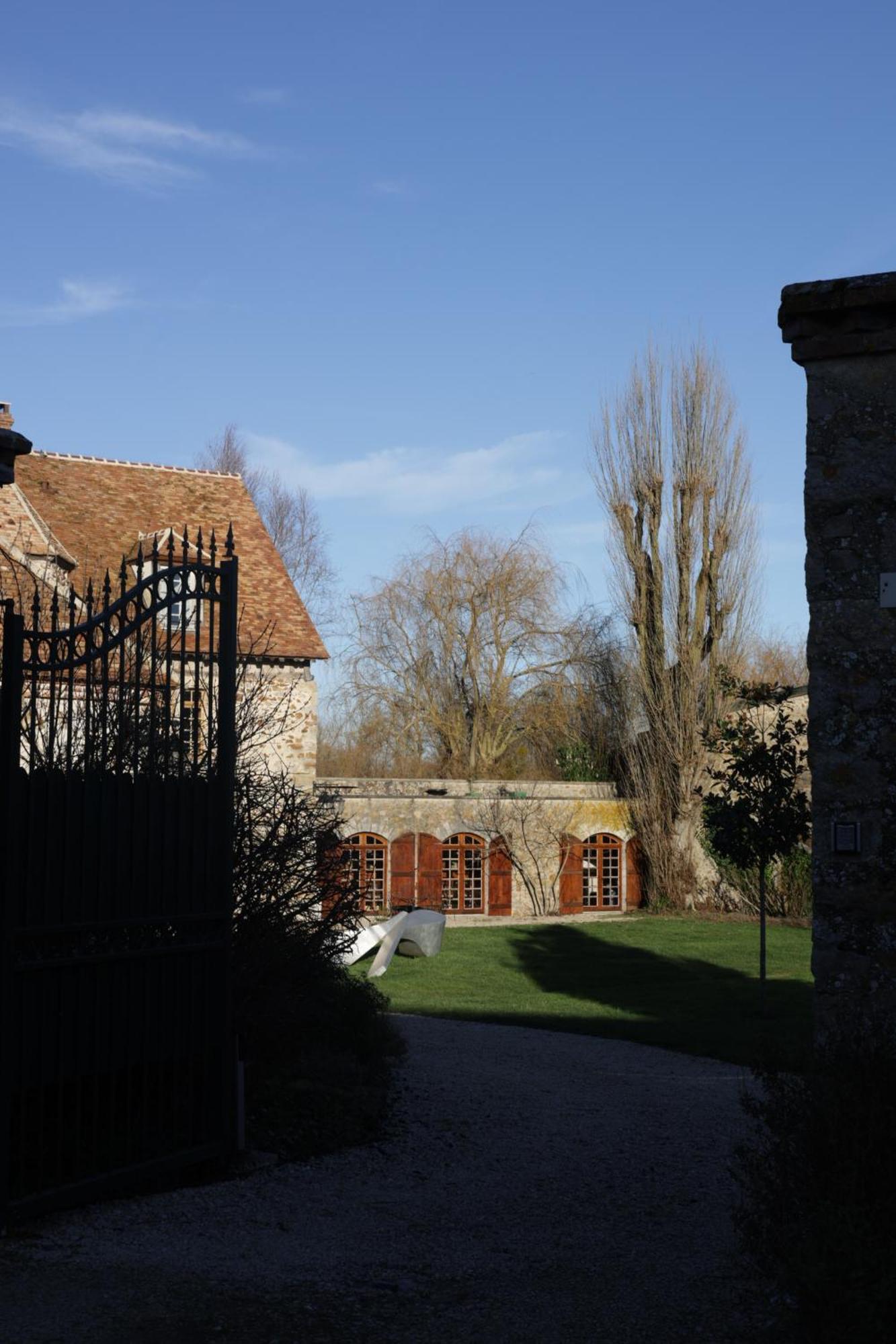 Villa Le Prieuré au bord de l'eau à Marnay-sur-Seine Extérieur photo
