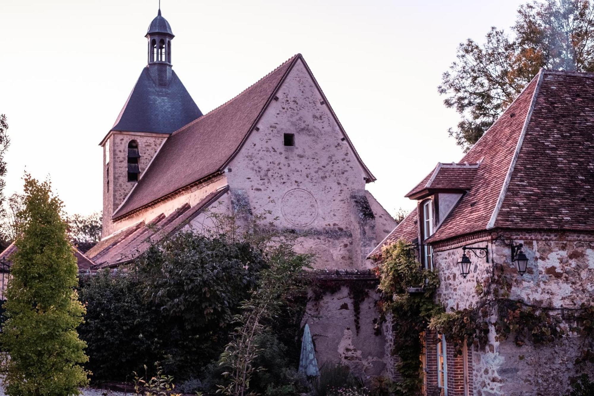 Villa Le Prieuré au bord de l'eau à Marnay-sur-Seine Extérieur photo
