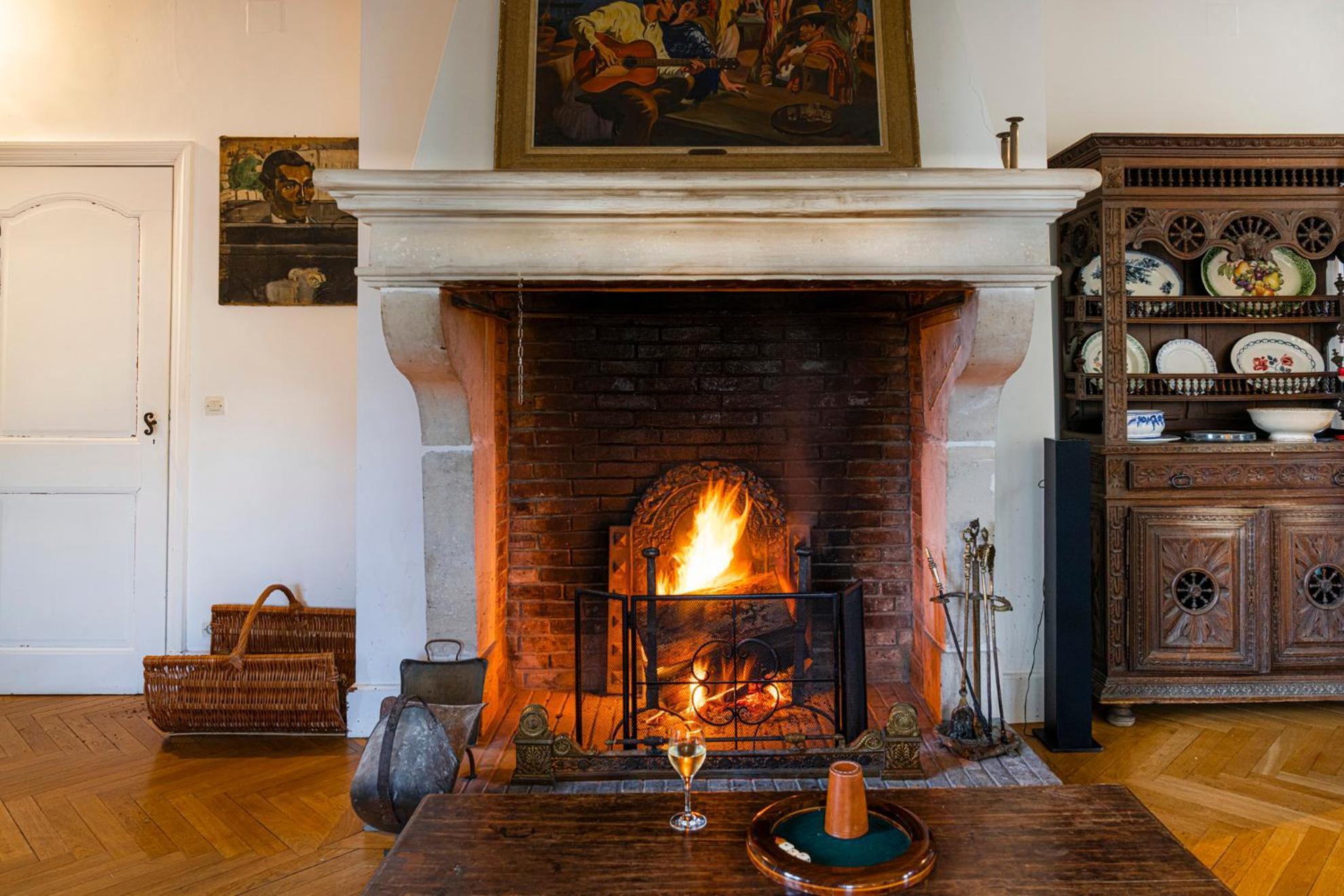 Villa Le Prieuré au bord de l'eau à Marnay-sur-Seine Extérieur photo